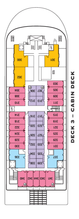 Deck 3 - Cabin Deck