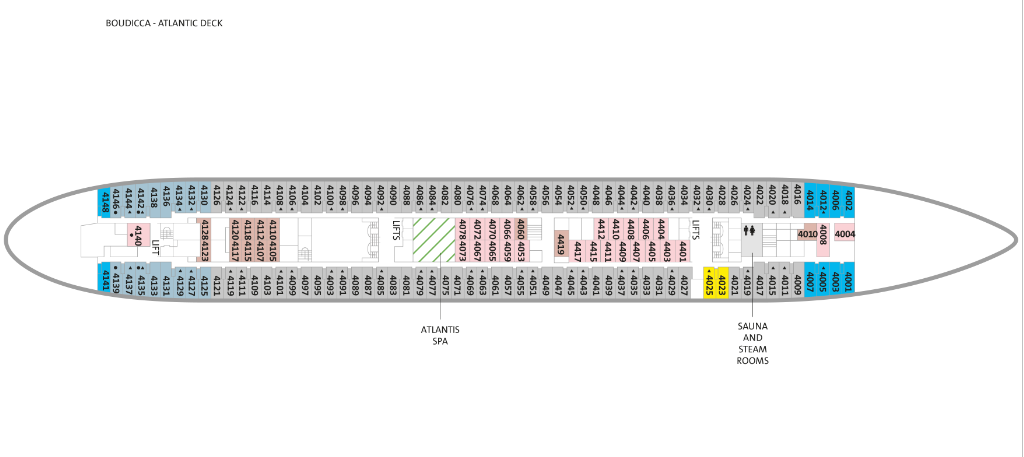 Boudicca Deck Plans