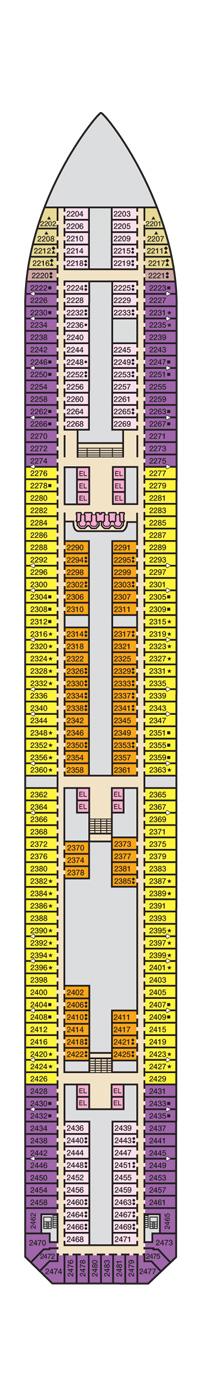 carnival cruise conquest floor plan