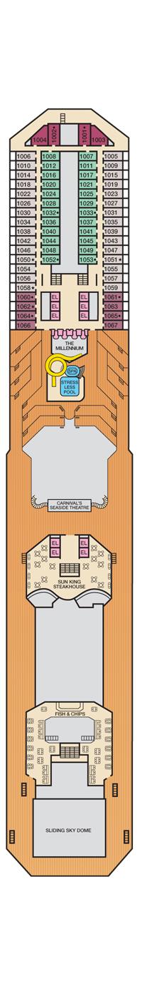 carnival cruise freedom deck plans