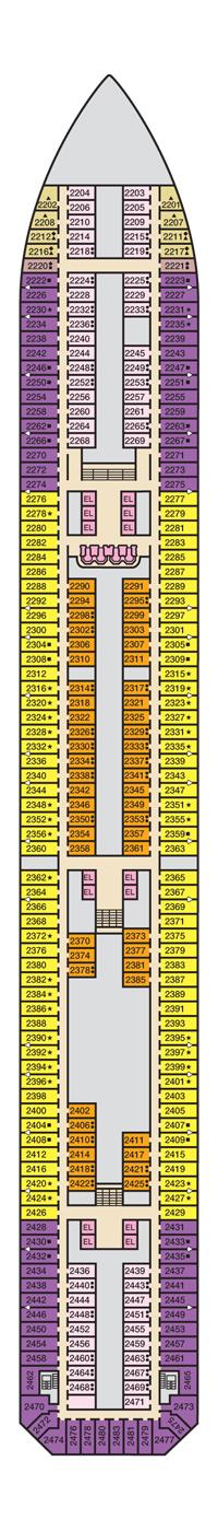 carnival cruise freedom deck plans