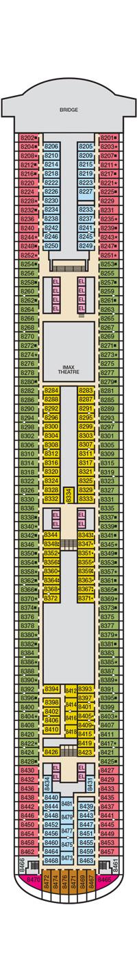 cruise deck plans carnival horizon