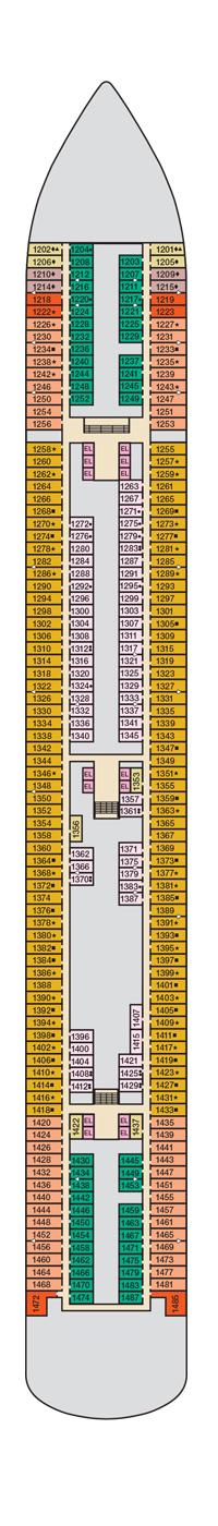 cruise deck plans carnival panorama