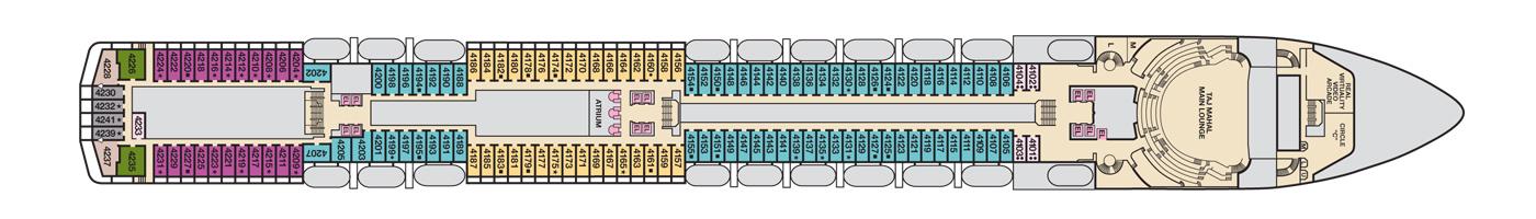 Carnival Pride Deck Plans