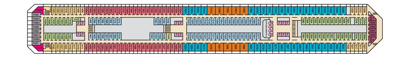 Carnival Valor Deck Plans