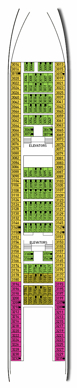 celestyal cruises olympia deck plan