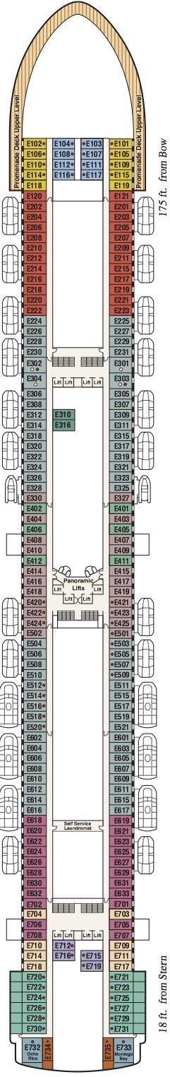 cruise ship crown princess deck plans