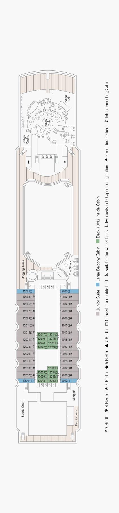 Marella Explorer Deck Plans