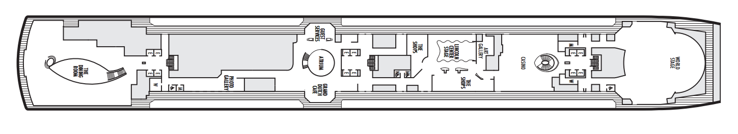 Deck 3 - Promenade Deck