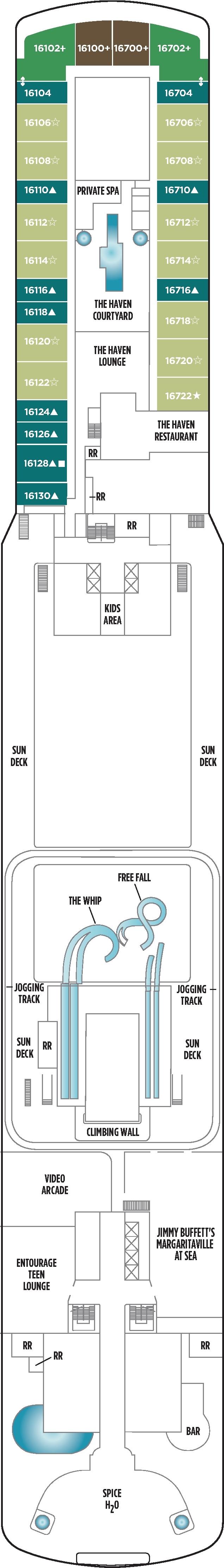 Norwegian Breakaway Deck Plans