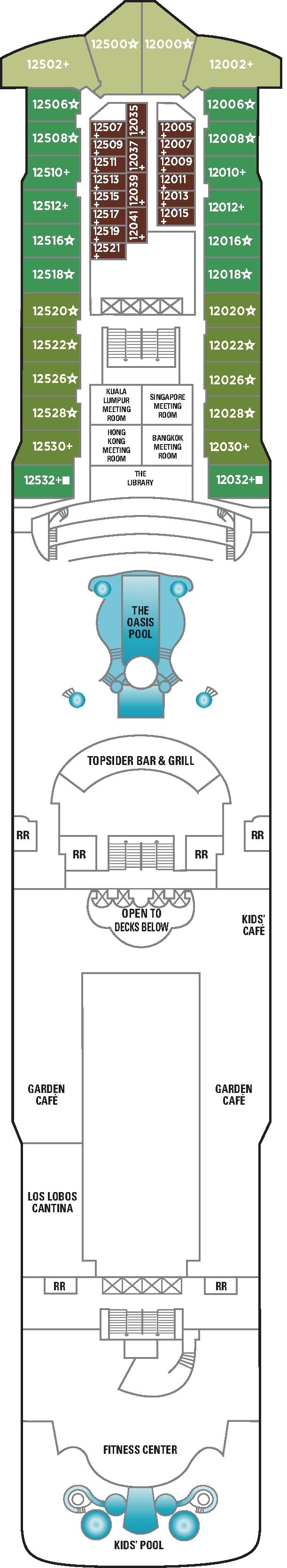 Norwegian Dawn Deck Plans