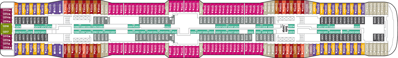 Norwegian Epic Deck Plans