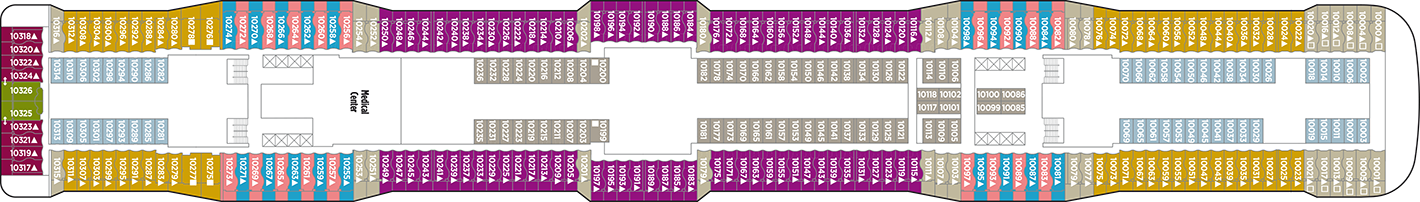 Norwegian Epic Deck Plans