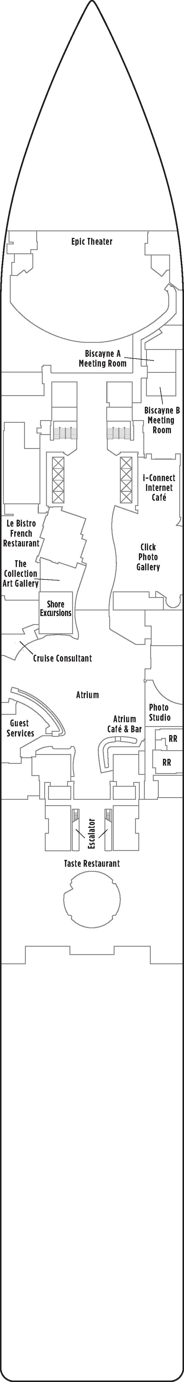 Norwegian Epic Deck Plans