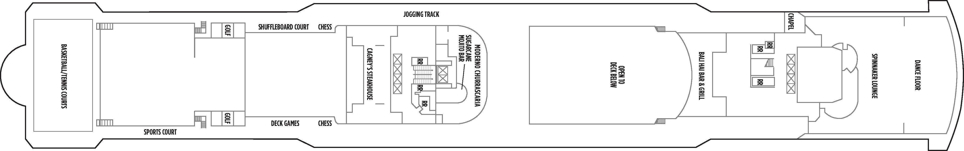 Norwegian Gem Deck Plans