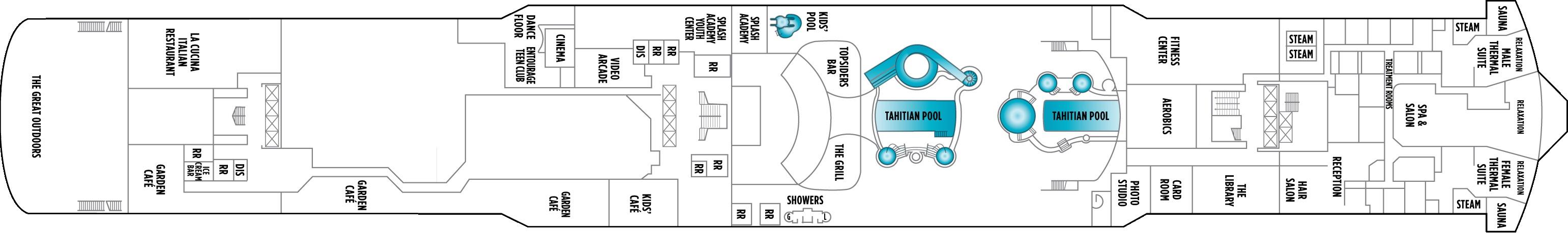 Norwegian Gem Deck Plans