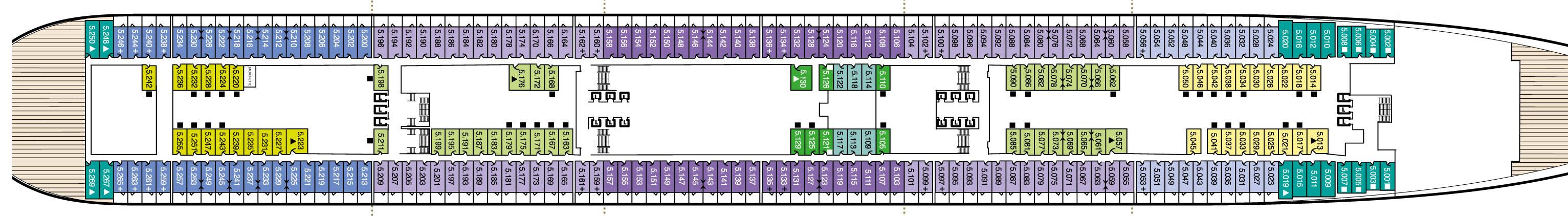 Queen Mary 2 Deck Plans