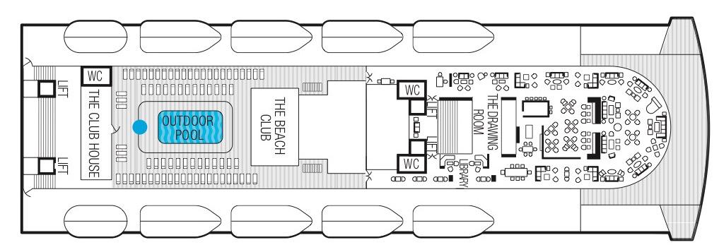 Saga Sapphire Deck Plans