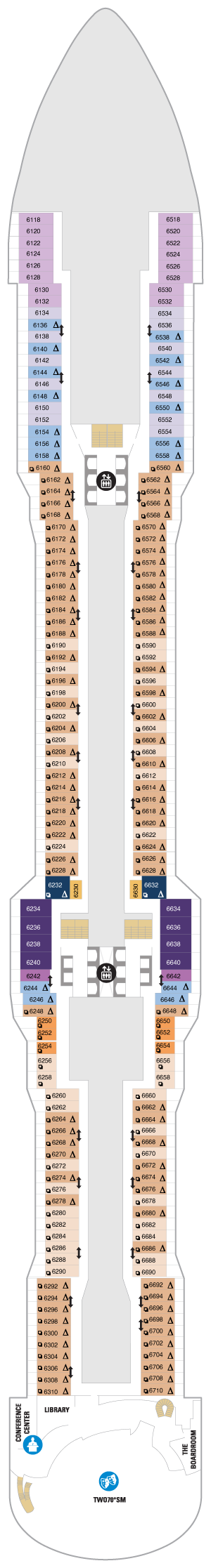 Spectrum of the Seas Deck Plans