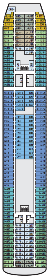 Deck 5- Main Deck