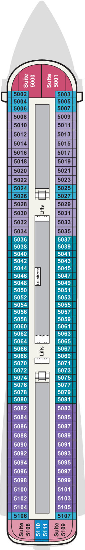Viking Sea Deck Plans